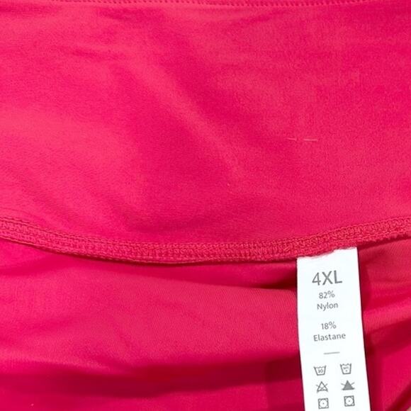 Halara Plain 2-in-1 Back Waistband Pocket Plus Size Dance Skirt 4X - Picture 6 of 9